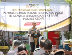 TK Kemala Bhayangkari 43 Pare Bangun Ruang Bermain Indoor Baru
