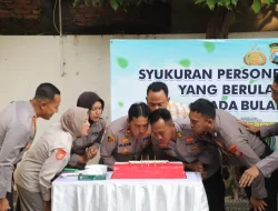 Polres Kediri Gelar Tasyakuran Ulang Tahun Personel, Perkuat Kebersamaan dan Rasa Syukur