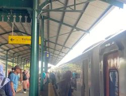 Libur Panjang, Stasiun Kediri Catat Ribuan Penumpang, Masuk Tiga Besar di Daop 7