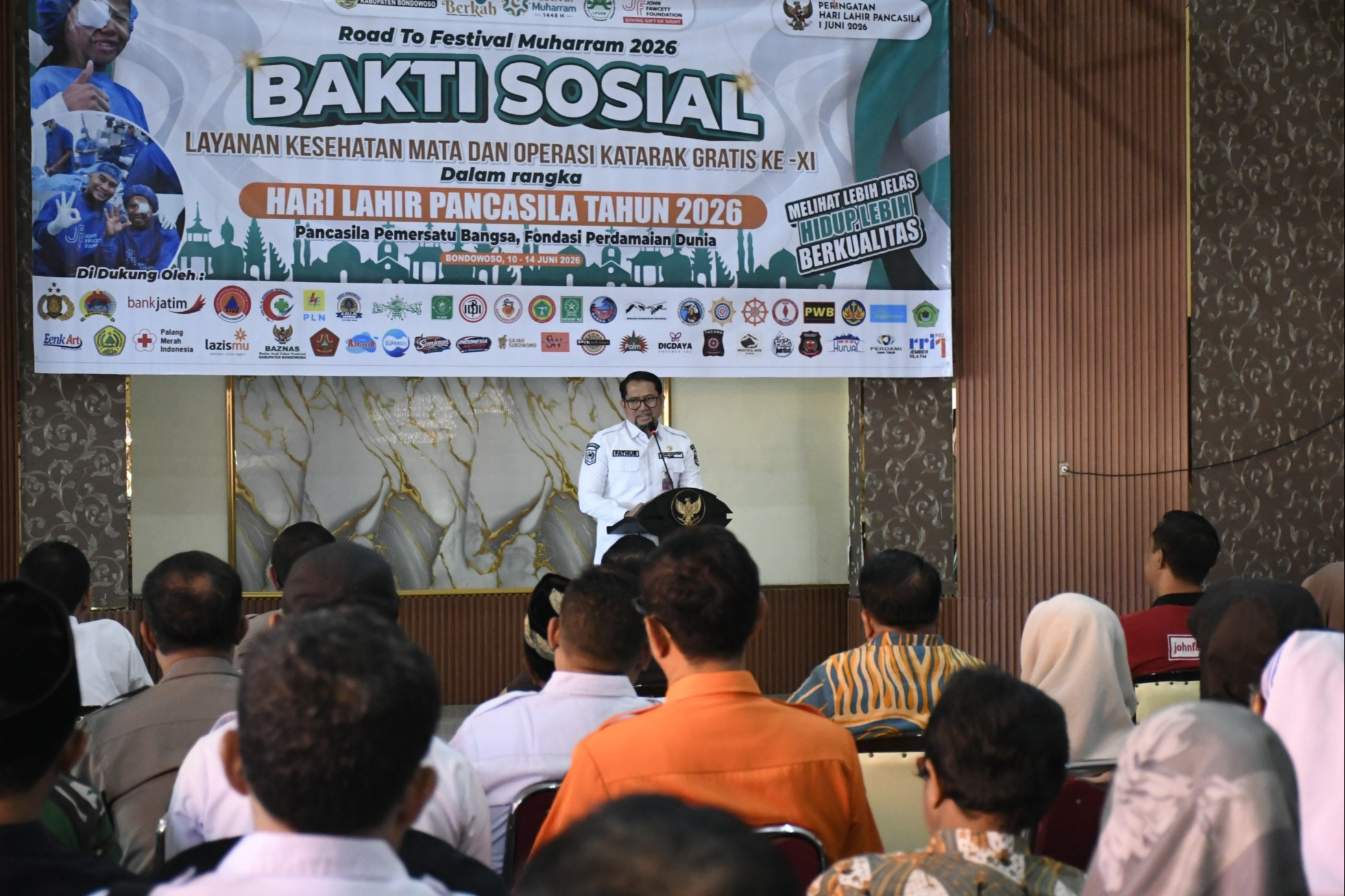 Jelang Festival Muharram dan Harlah Pancasila 2026, Warga Bondowoso Bisa Nikmati Layanan Kesehatan Mata Gratis
