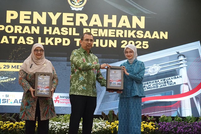 Kota Kediri Raih Opini WTP 12 Kali Berturut-turut, Mbak Wali : Pengelolaan APBD Harus Berdampak Untuk Masyarakat