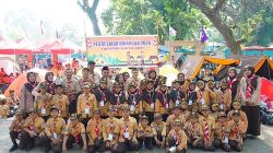 Kak Cicha Buka Pesta Siaga Pramuka Tingkat Daerah yang Diikuti oleh Ratusan Peserta di Taman Wisata Ubalan