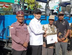 Guna Mengamankan Swasembada Pangan Daerah, Bupati Lamongan Menyerahkan Bantuan Alsintan Kepada Kelompok Tani