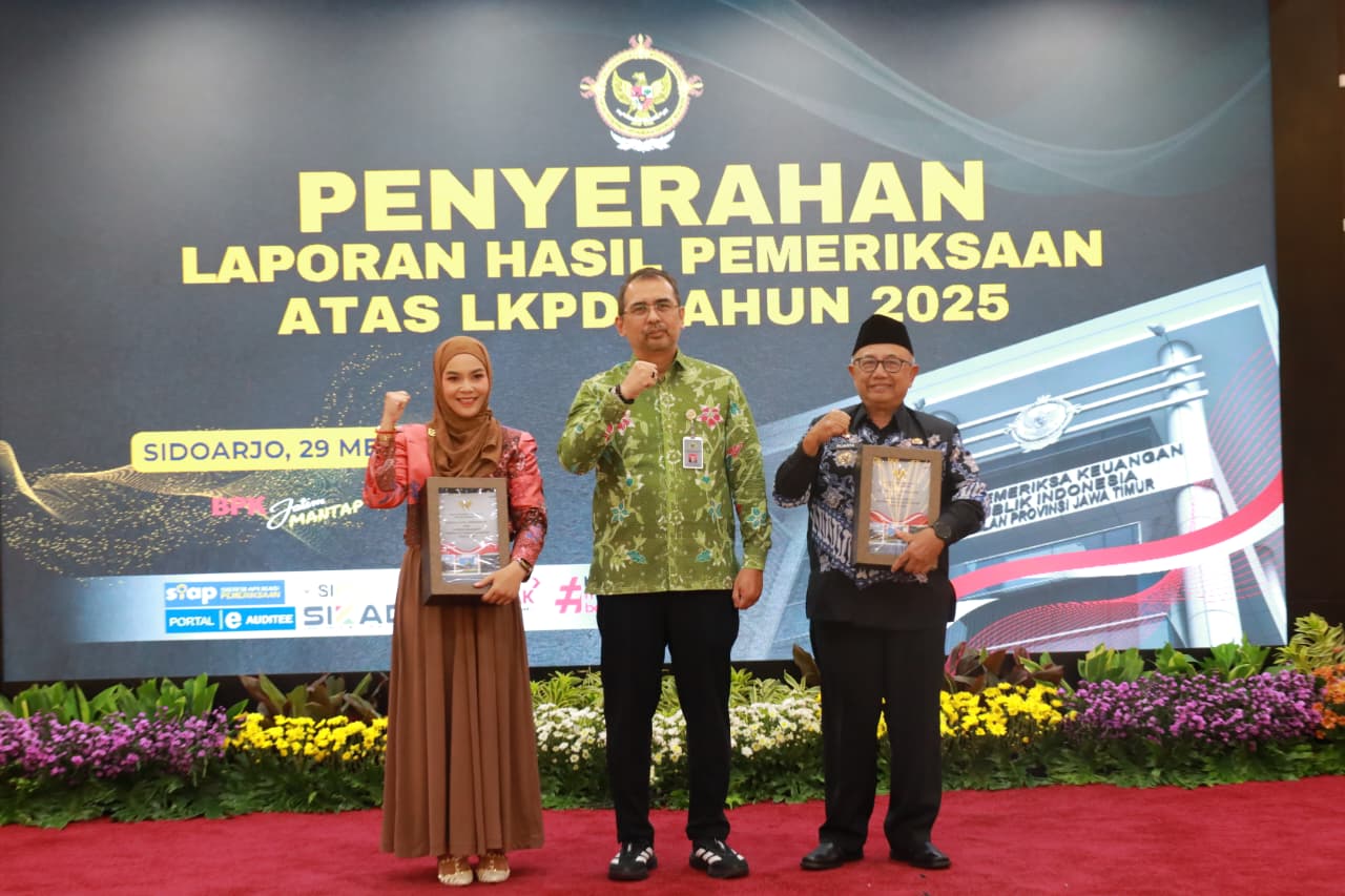 Pemkab Blitar Raih Opini WTP 10 Kali Berturut dari BPK RI