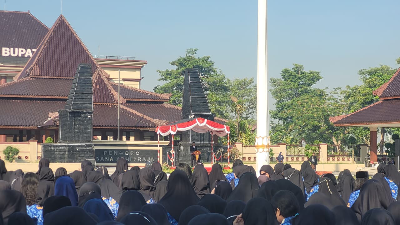 Pemkab Blitar Gelar Upacara Hari Lahir Pancasila