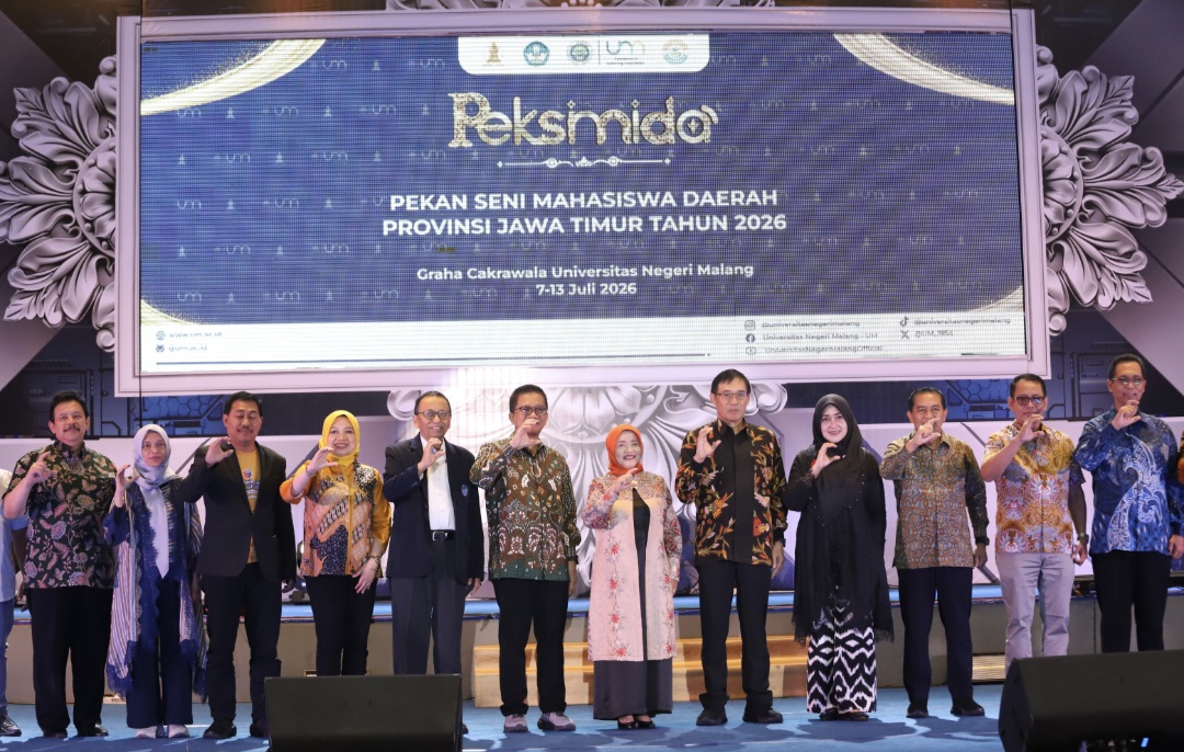 Hadiri Pembukaan PEKSIMIDA Jatim 2026, Wabup Malang Dukung Pengembangan Talenta Mahasiswa