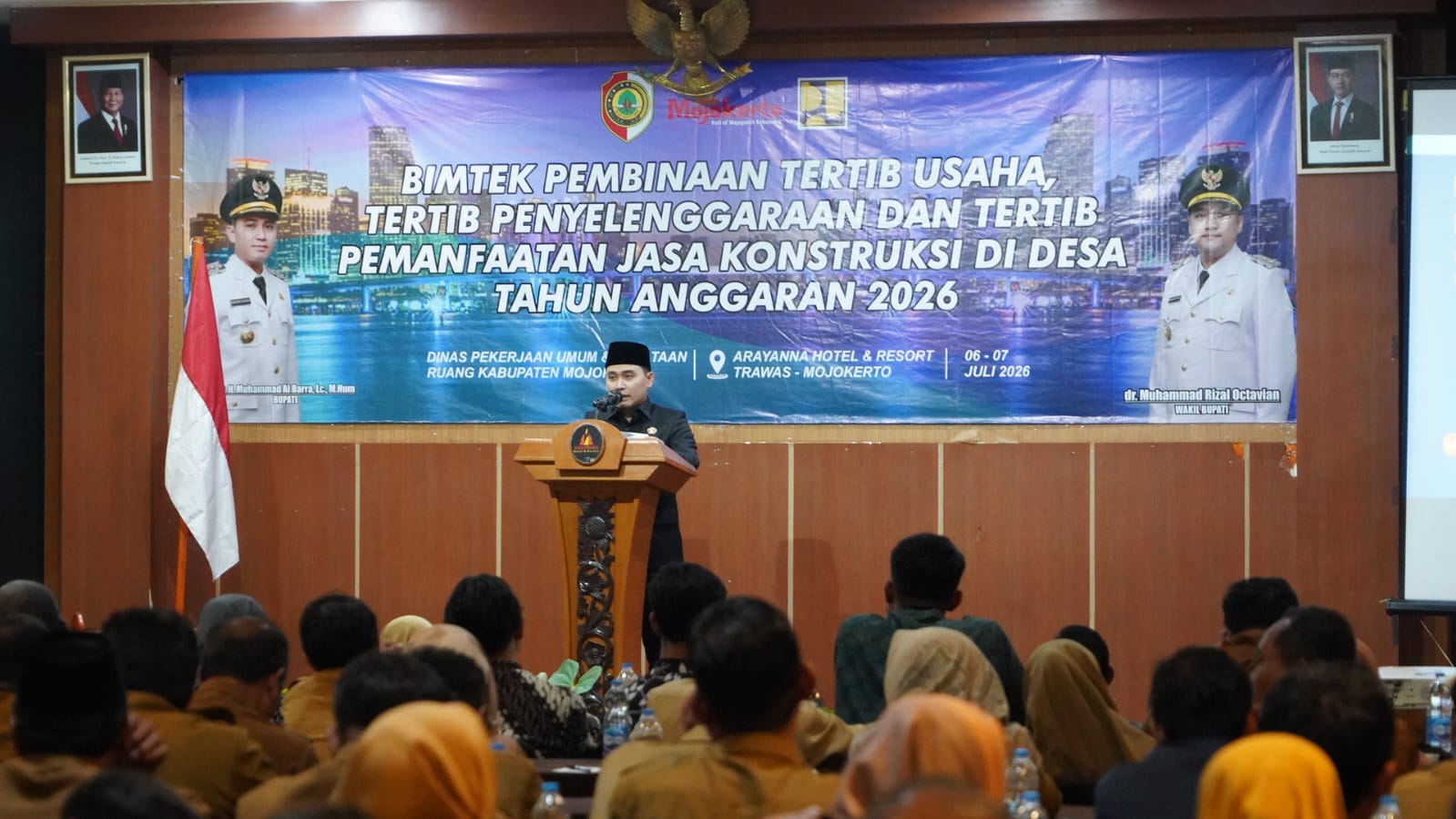 Pemkab Mojokerto Tingkatkan Kapasitas Desa dalam Penyelenggaraan Jasa Konstruksi yang Tertib dan Akuntabel