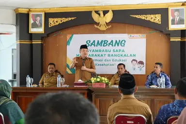 Wakil Bupati Bangkalan Tekankan Validitas Data dalam Sosialisasi Pemutakhiran DTSEN