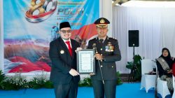 Mas Dhito Terima Penghargaan di HUT Bhayangkara ke-80